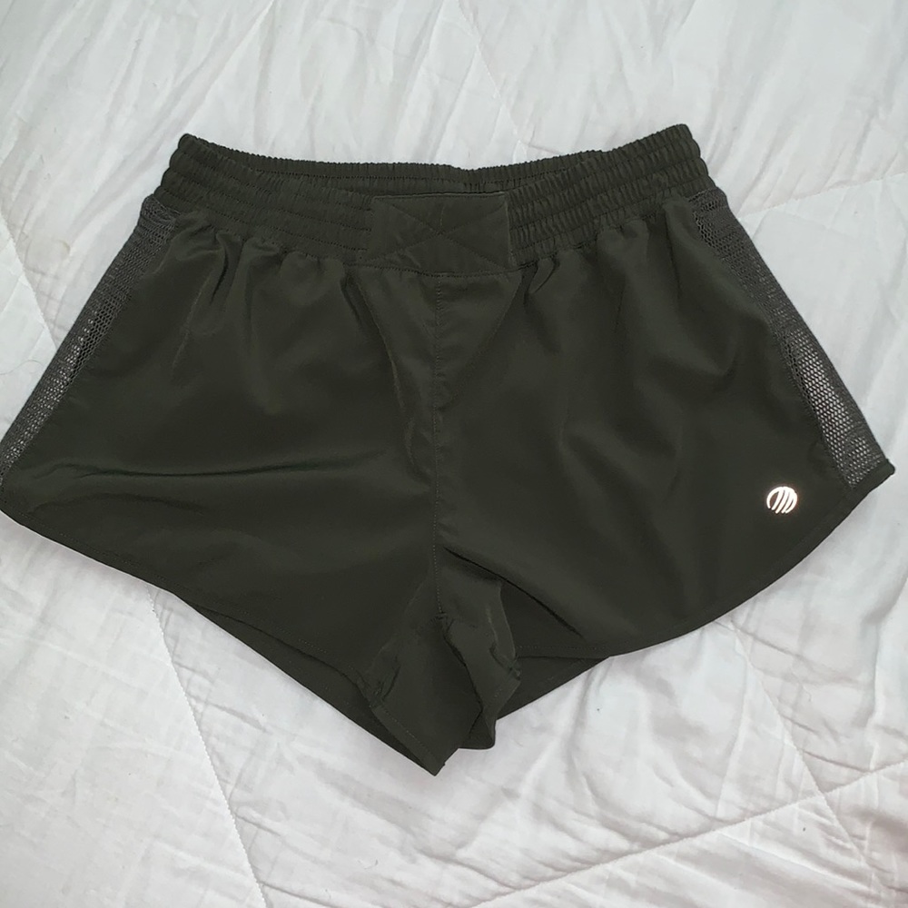 Green Workout Shorts! Size Medium
